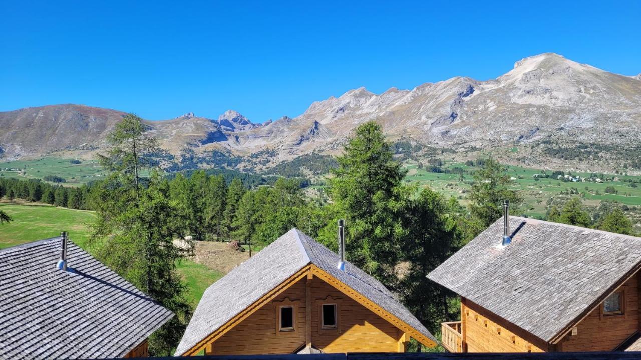 Chalet Aneloup Vue D'Exception A La Joue Du Loup Saint-Étienne-en-Dévoluy Buitenkant foto