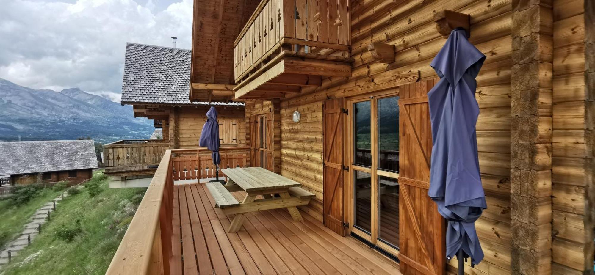 Chalet Aneloup Vue D'Exception A La Joue Du Loup Saint-Étienne-en-Dévoluy Buitenkant foto